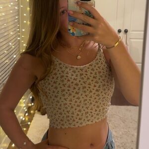 SHEIN Floral Tank Top